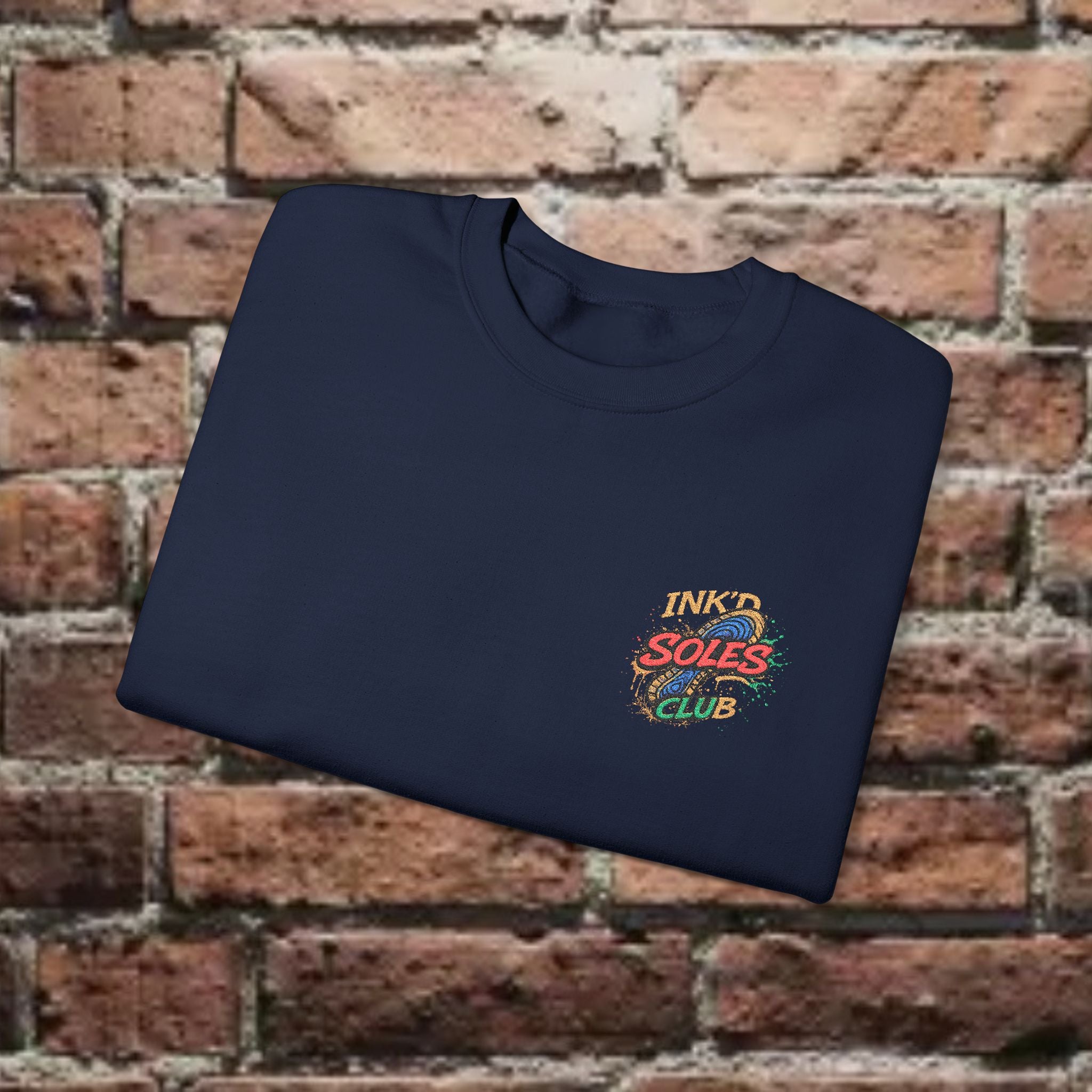 Ink'd Soles Club Logo | Crewneck Sweatshirt