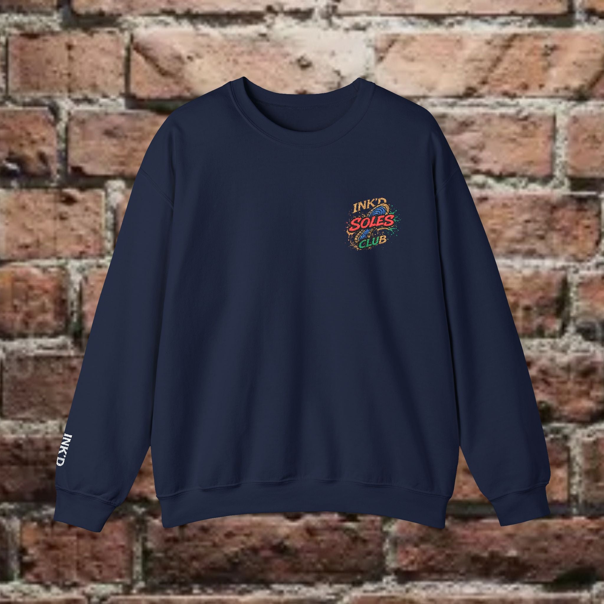 Ink'd Soles Club Logo | Crewneck Sweatshirt