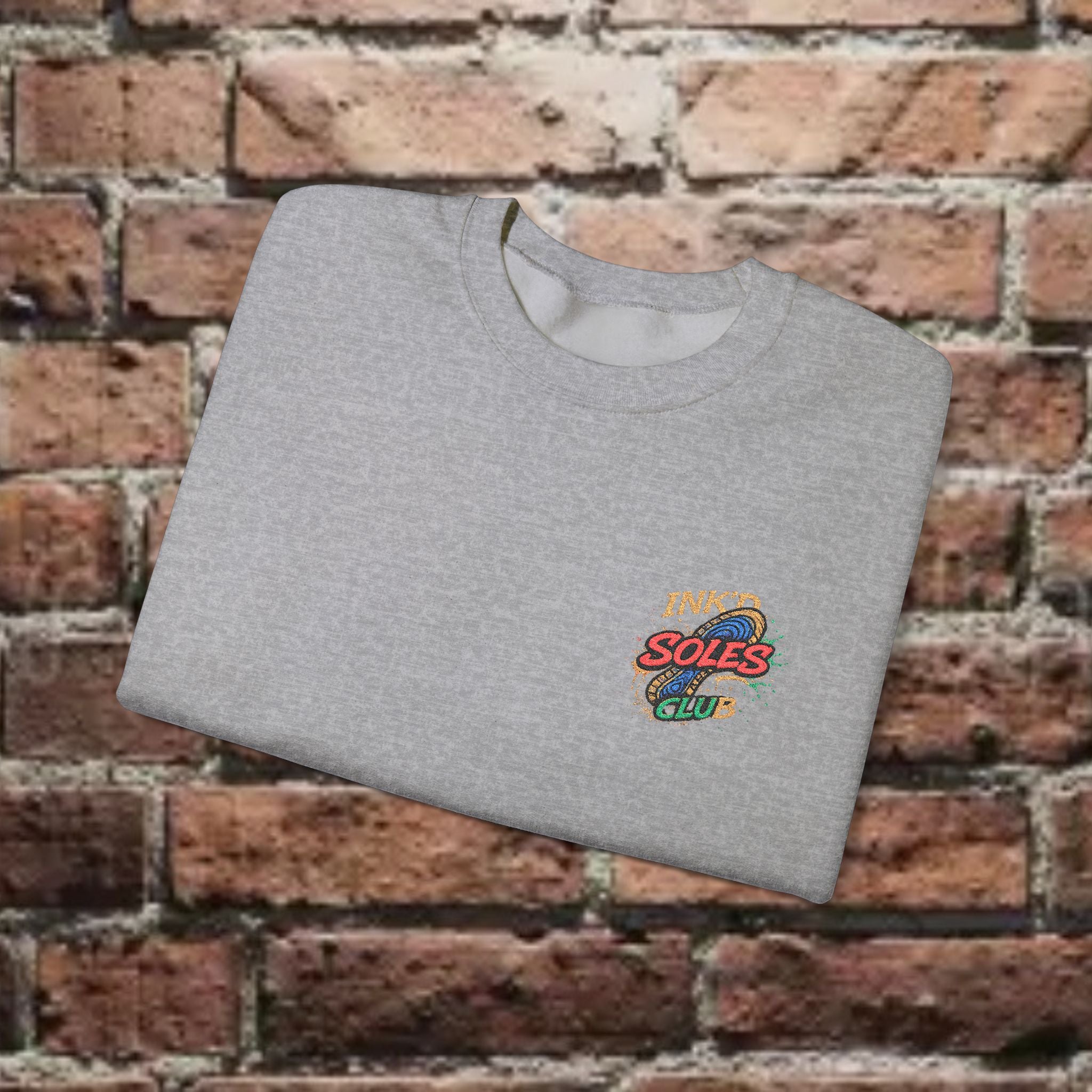 Ink'd Soles Club Logo | Crewneck Sweatshirt