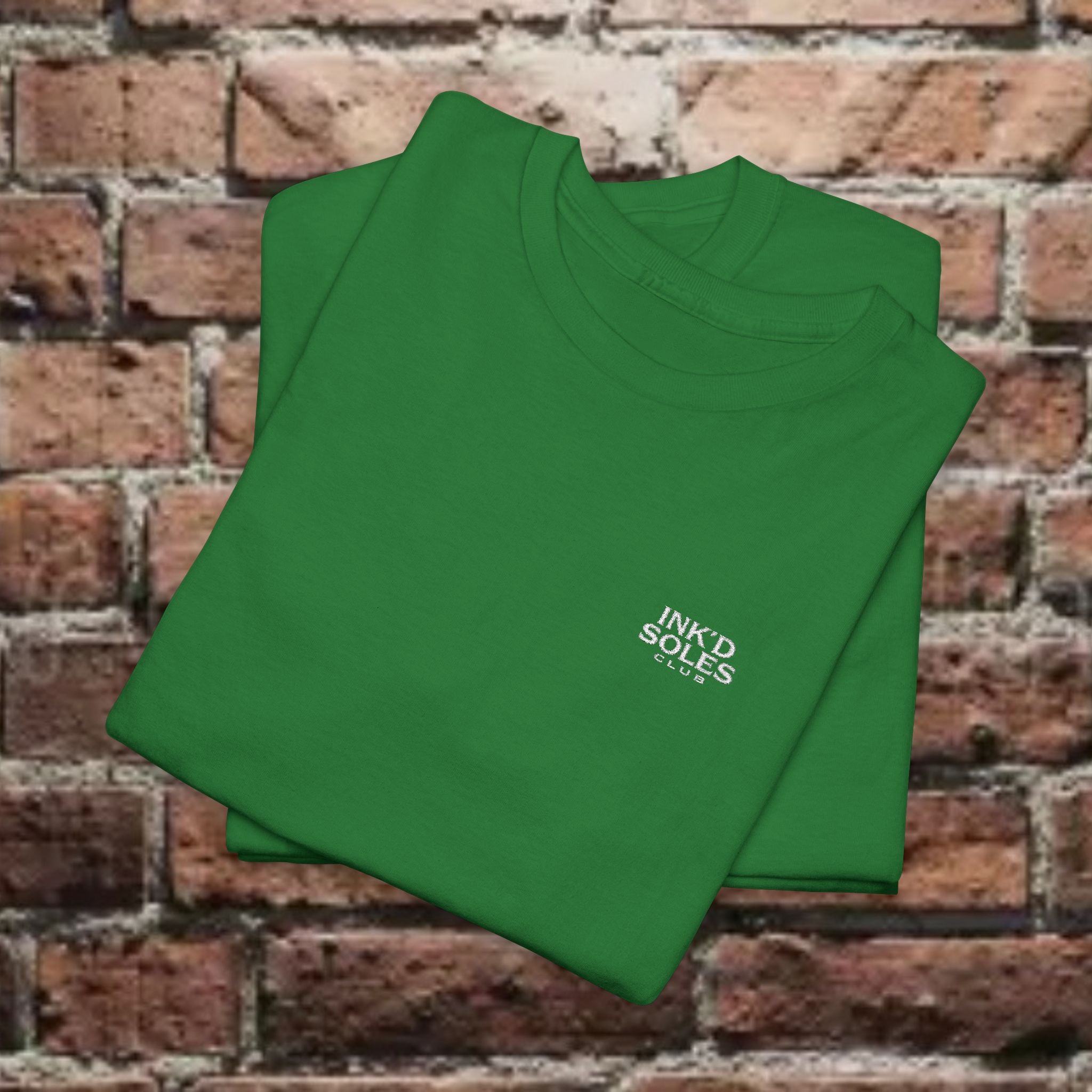Ink’d Soles Club Minimal Pocket Tee — Tiny Chest Logo