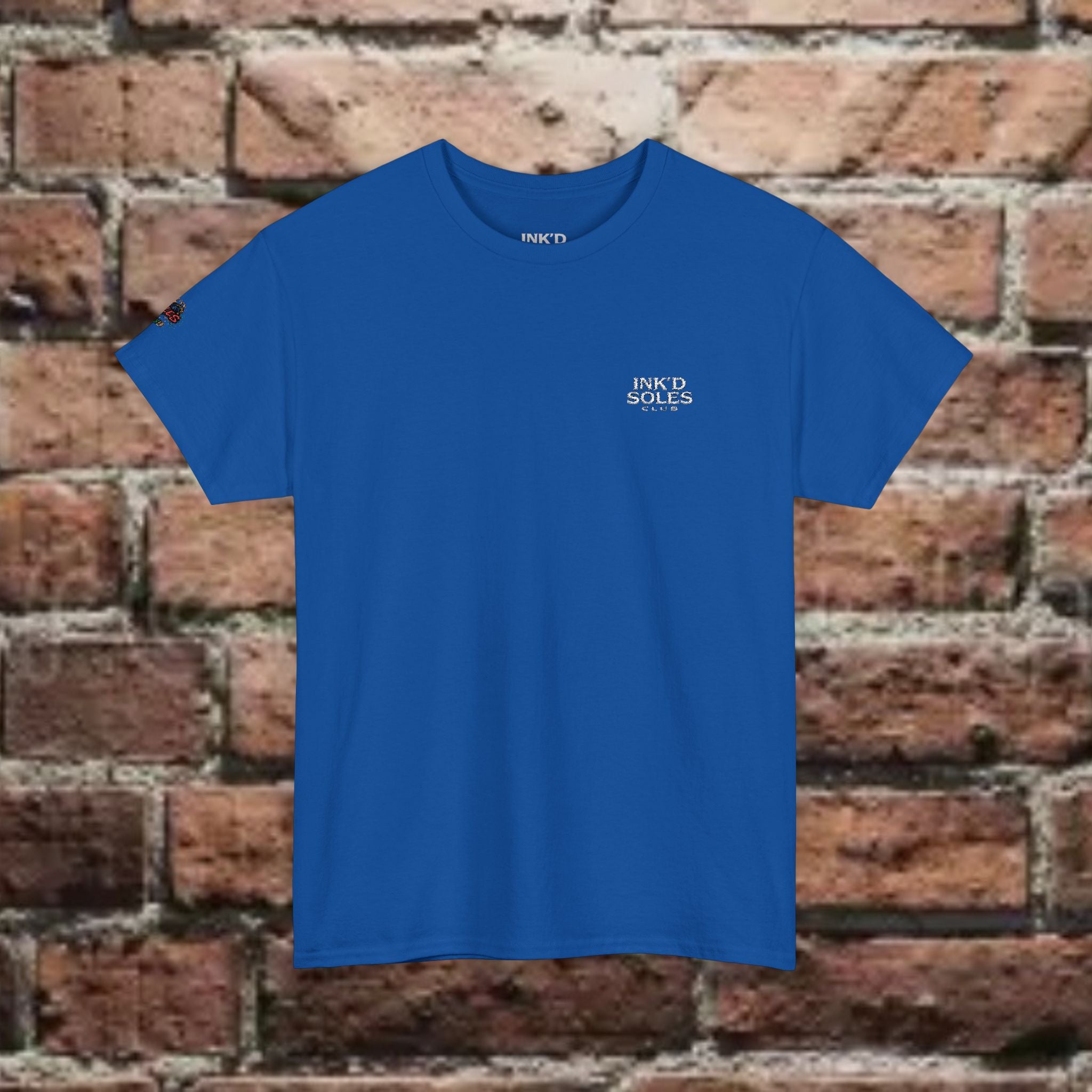 Ink’d Soles Club Minimal Pocket Tee — Tiny Chest Logo