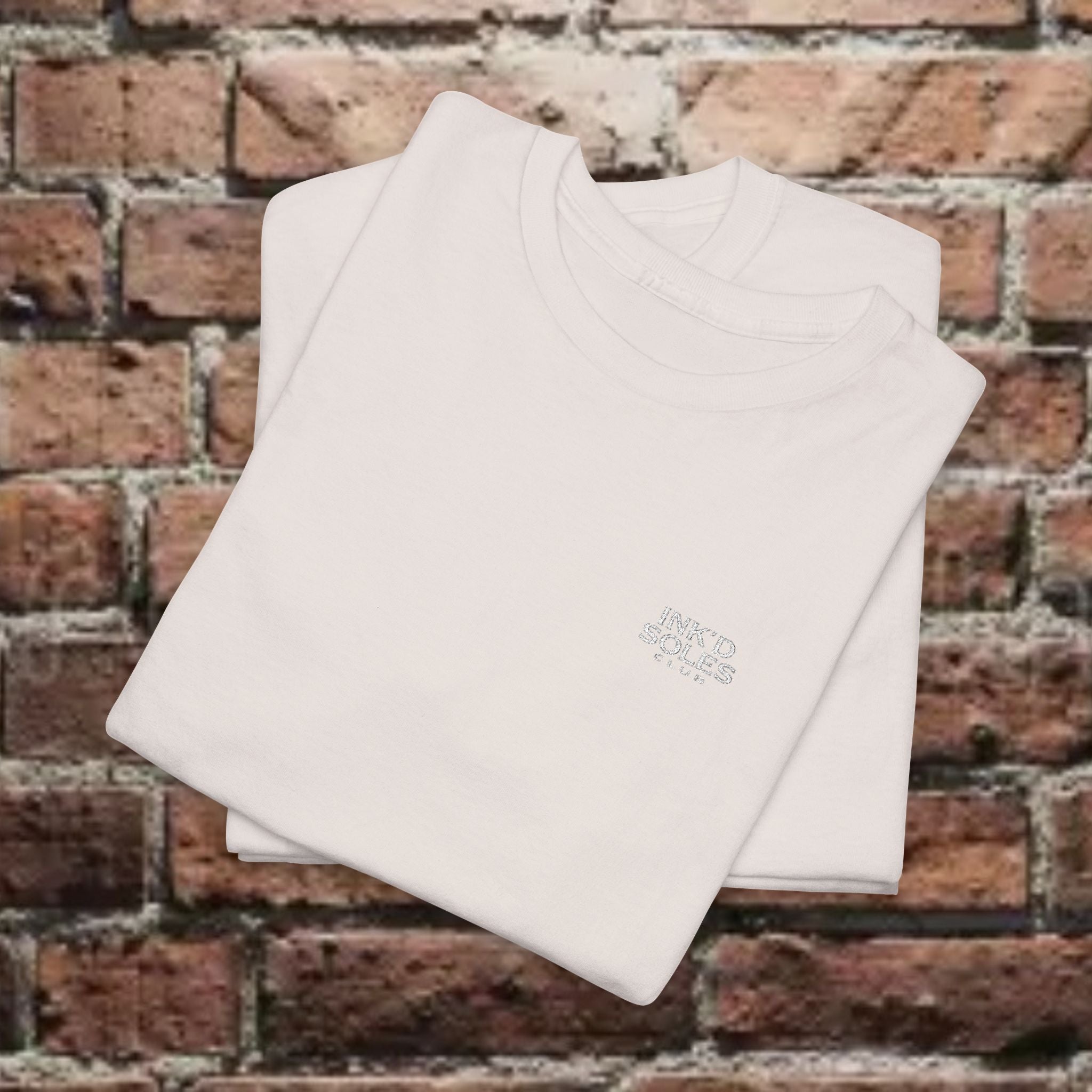 Ink’d Soles Club Minimal Pocket Tee — Tiny Chest Logo