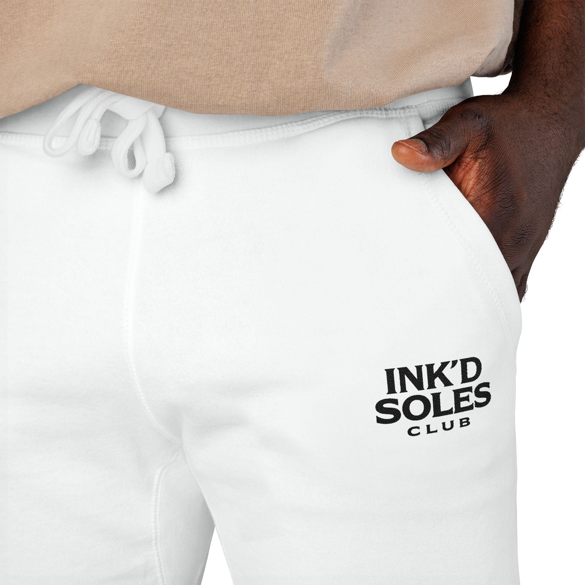 Ink’d Soles Club | Embroidered Fleece Sweatpants