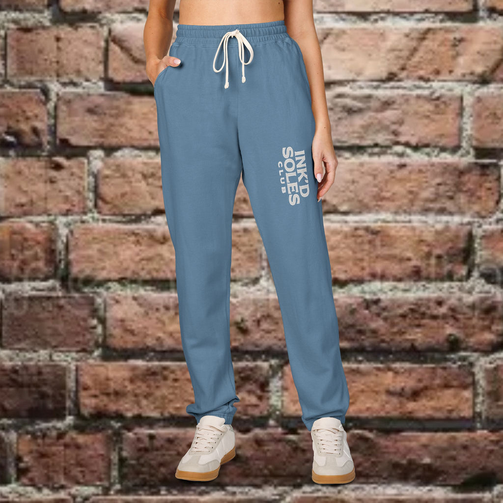 Ink’d Soles Club | Graphic Sweatpants — 'Good Vibes Only'