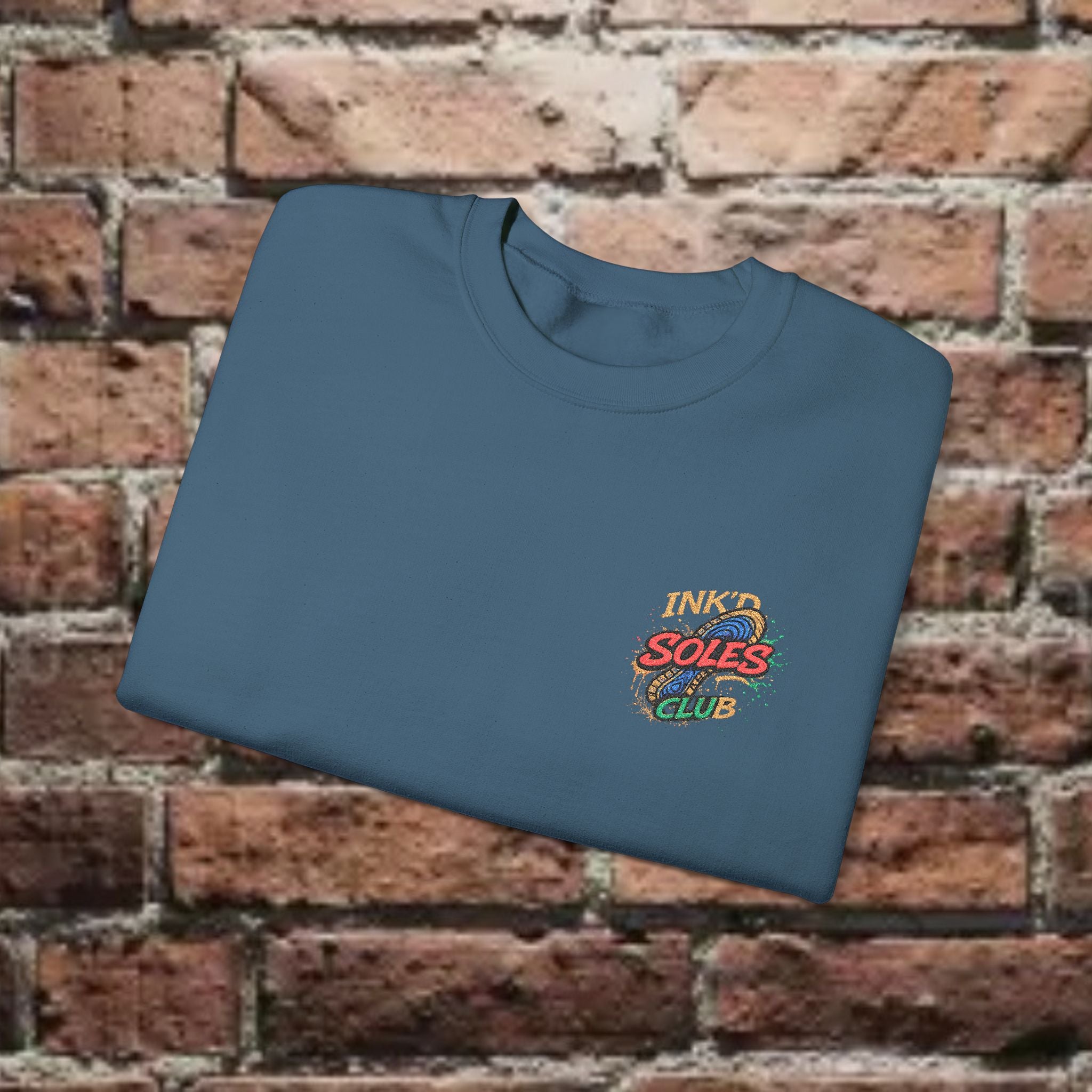 Ink'd Soles Club Logo | Crewneck Sweatshirt
