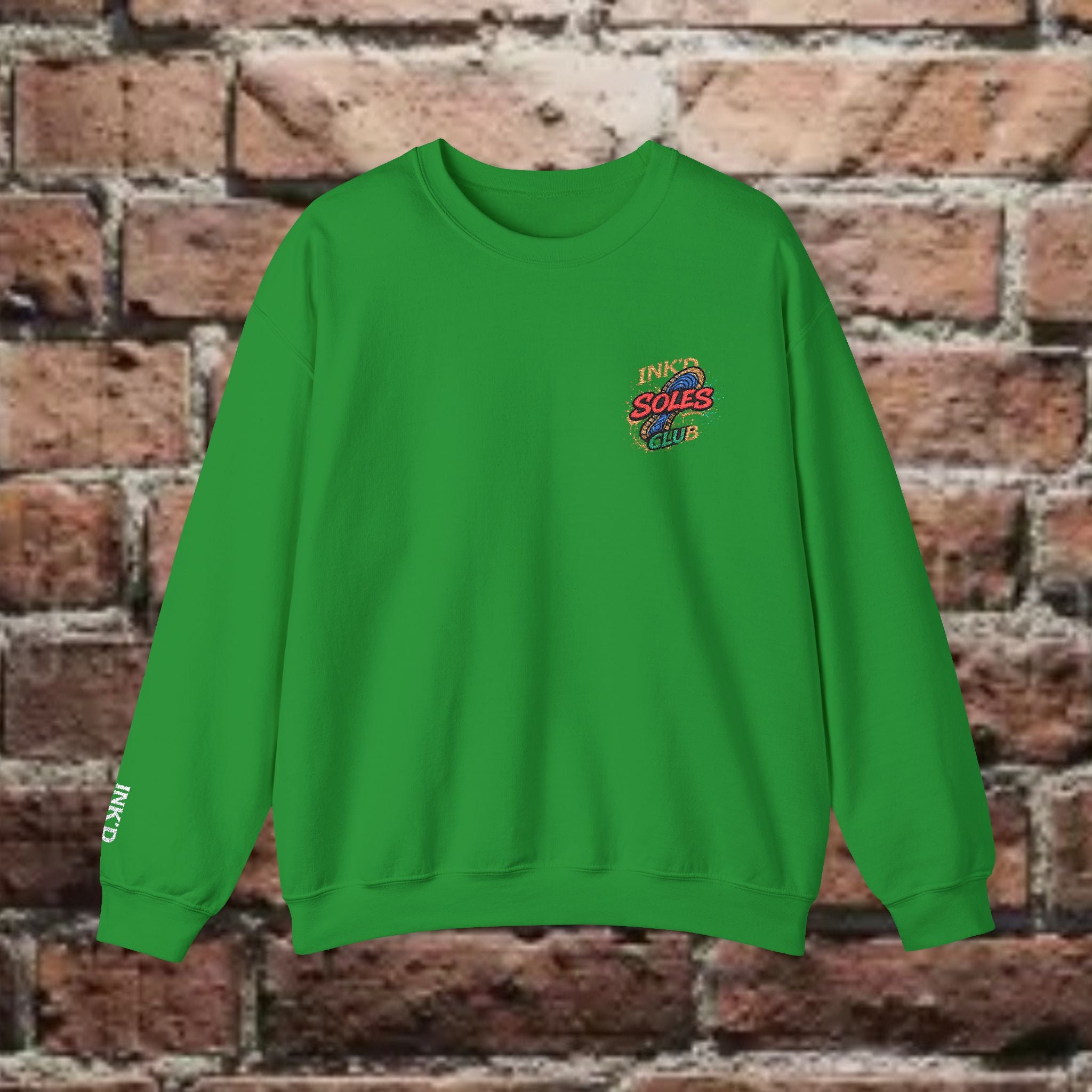 Ink'd Soles Club Logo | Crewneck Sweatshirt