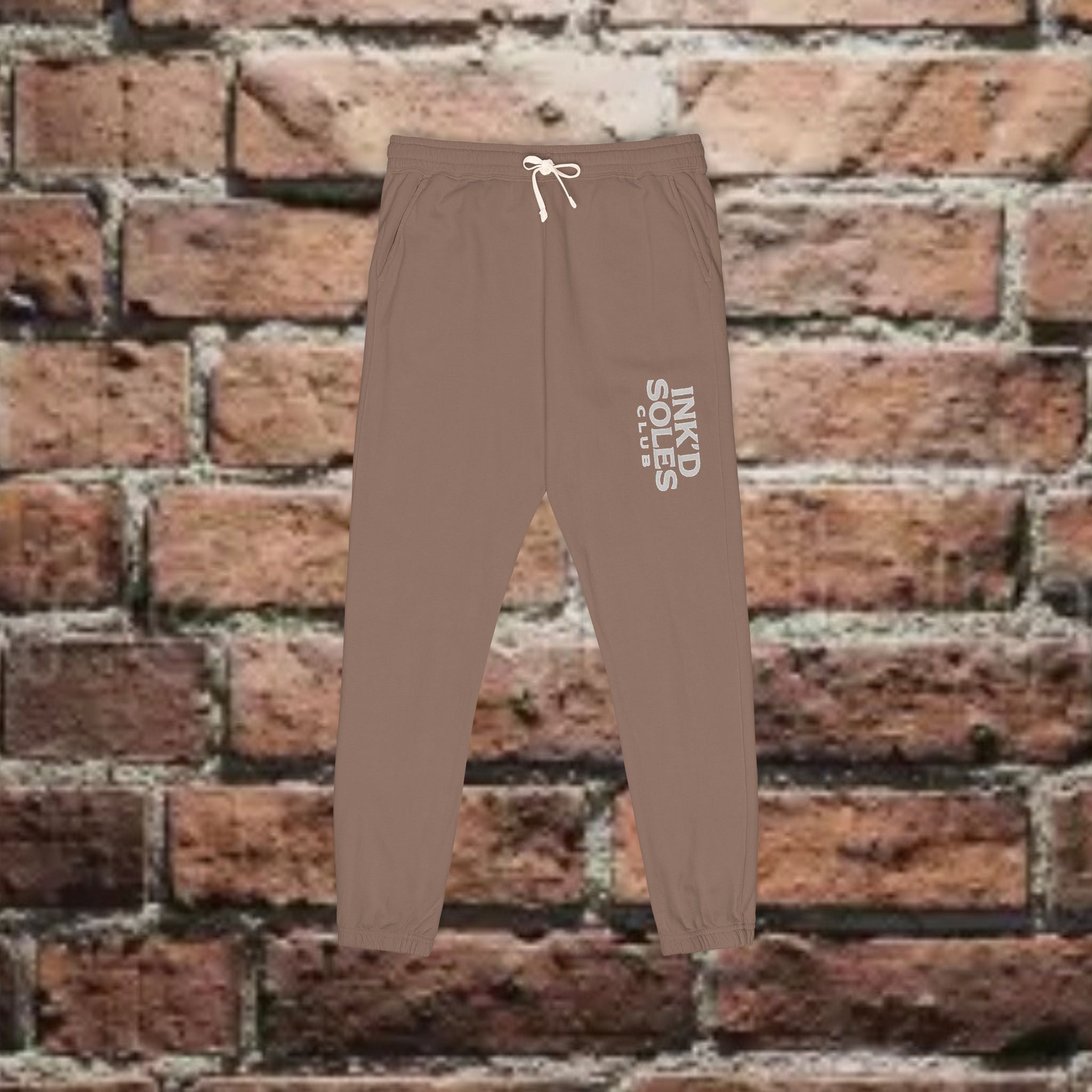 Ink’d Soles Club | Graphic Sweatpants — 'Good Vibes Only'