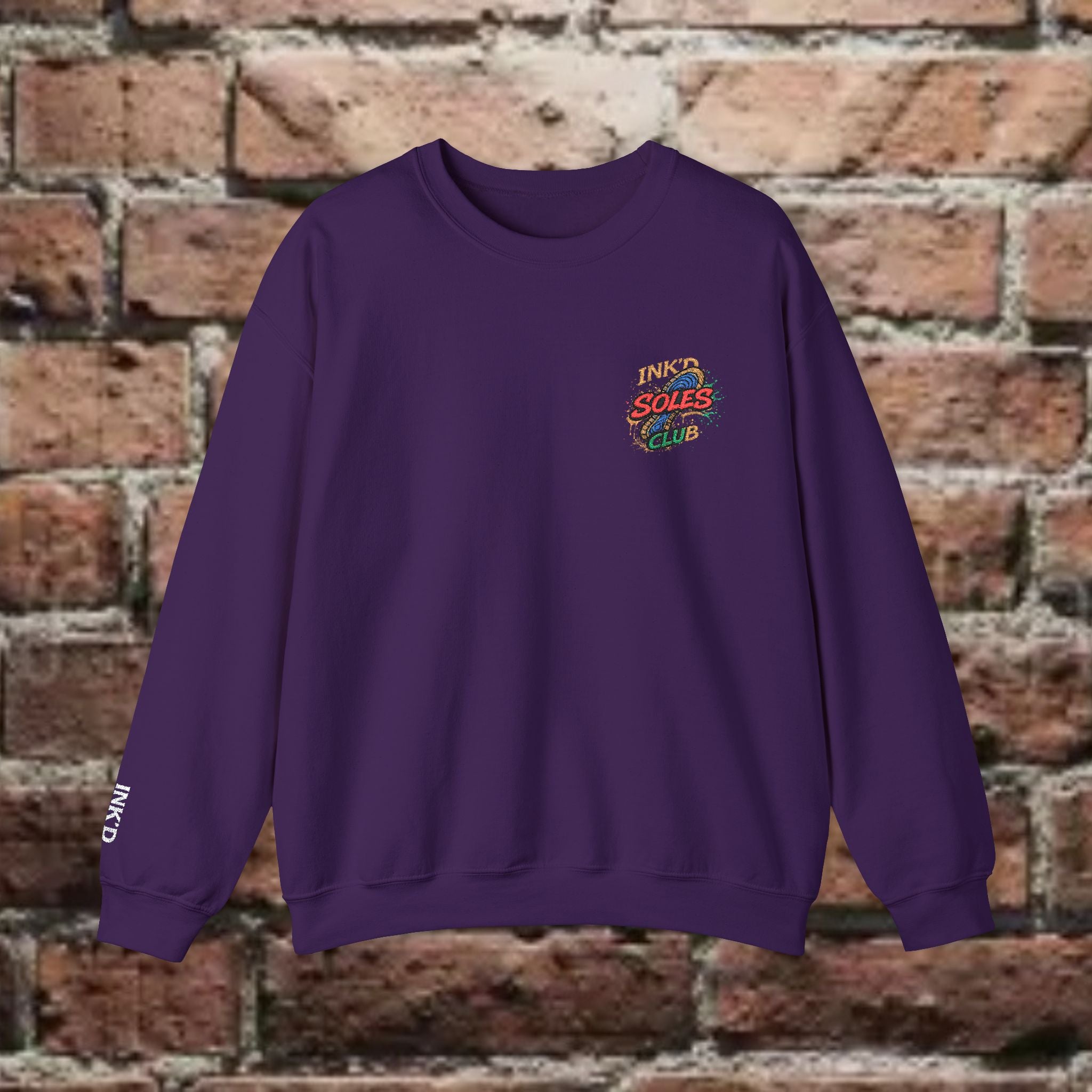 Ink'd Soles Club Logo | Crewneck Sweatshirt