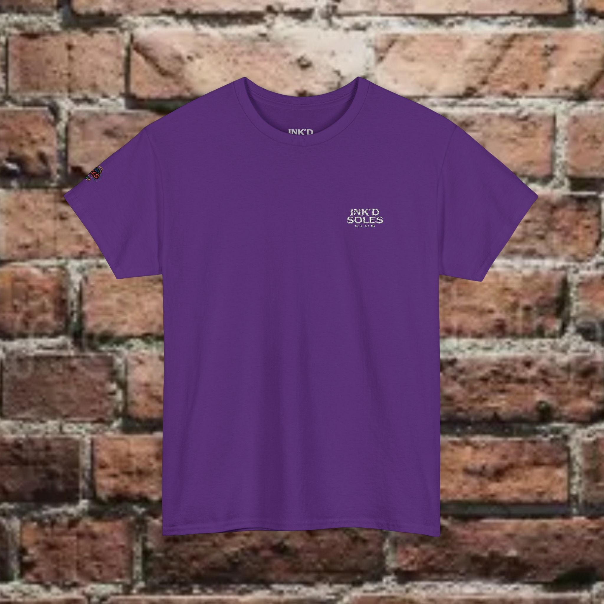 Ink’d Soles Club Minimal Pocket Tee — Tiny Chest Logo