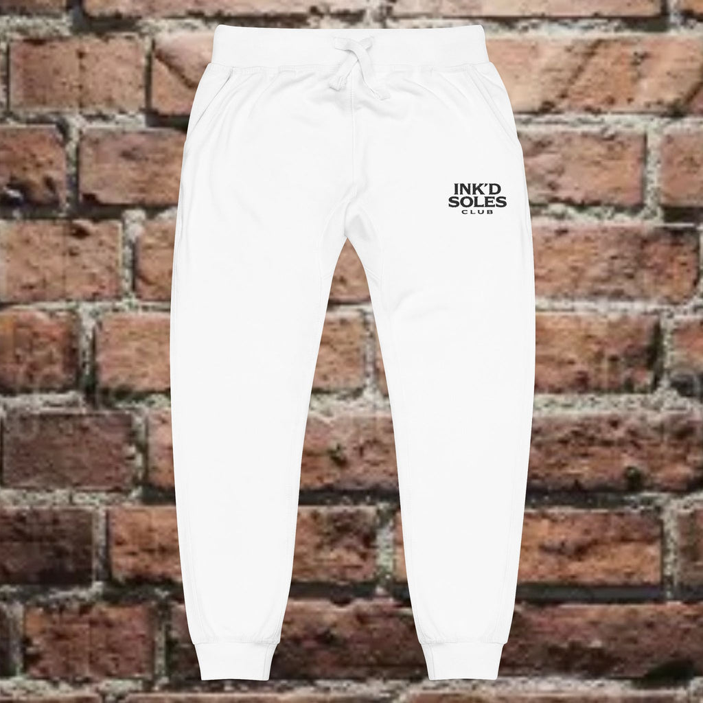 Ink’d Soles Club | Embroidered Fleece Sweatpants