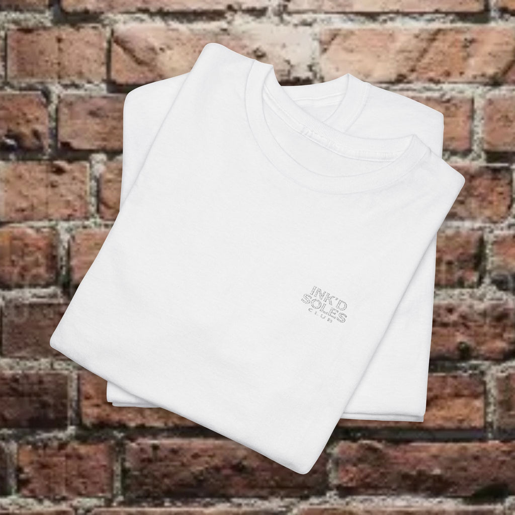 Ink’d Soles Club Minimal Pocket Tee — Tiny Chest Logo