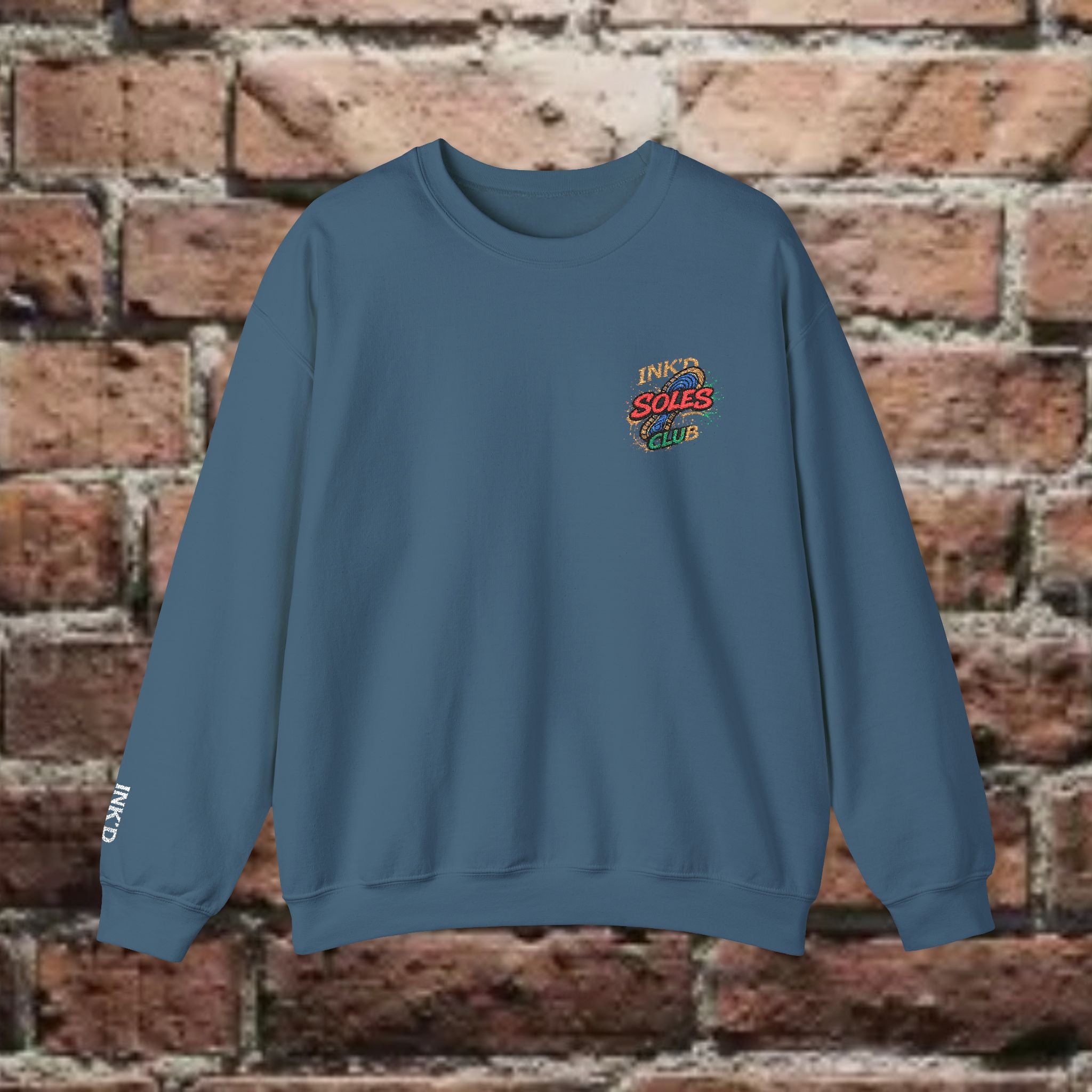 Ink'd Soles Club Logo | Crewneck Sweatshirt