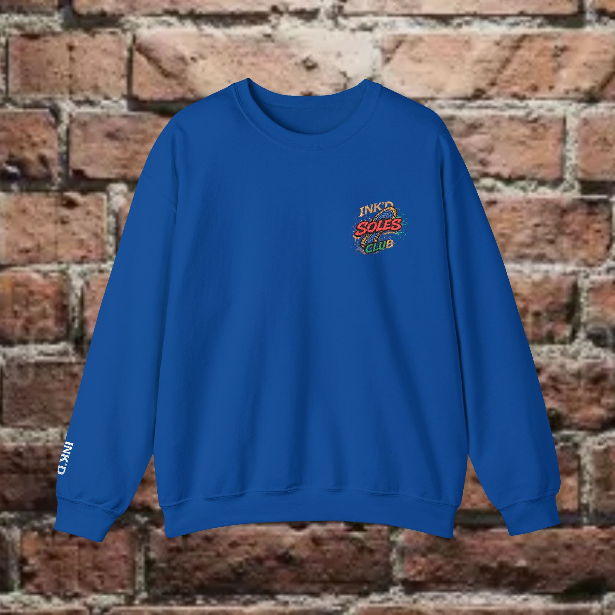Ink'd Soles Club Logo | Crewneck Sweatshirt
