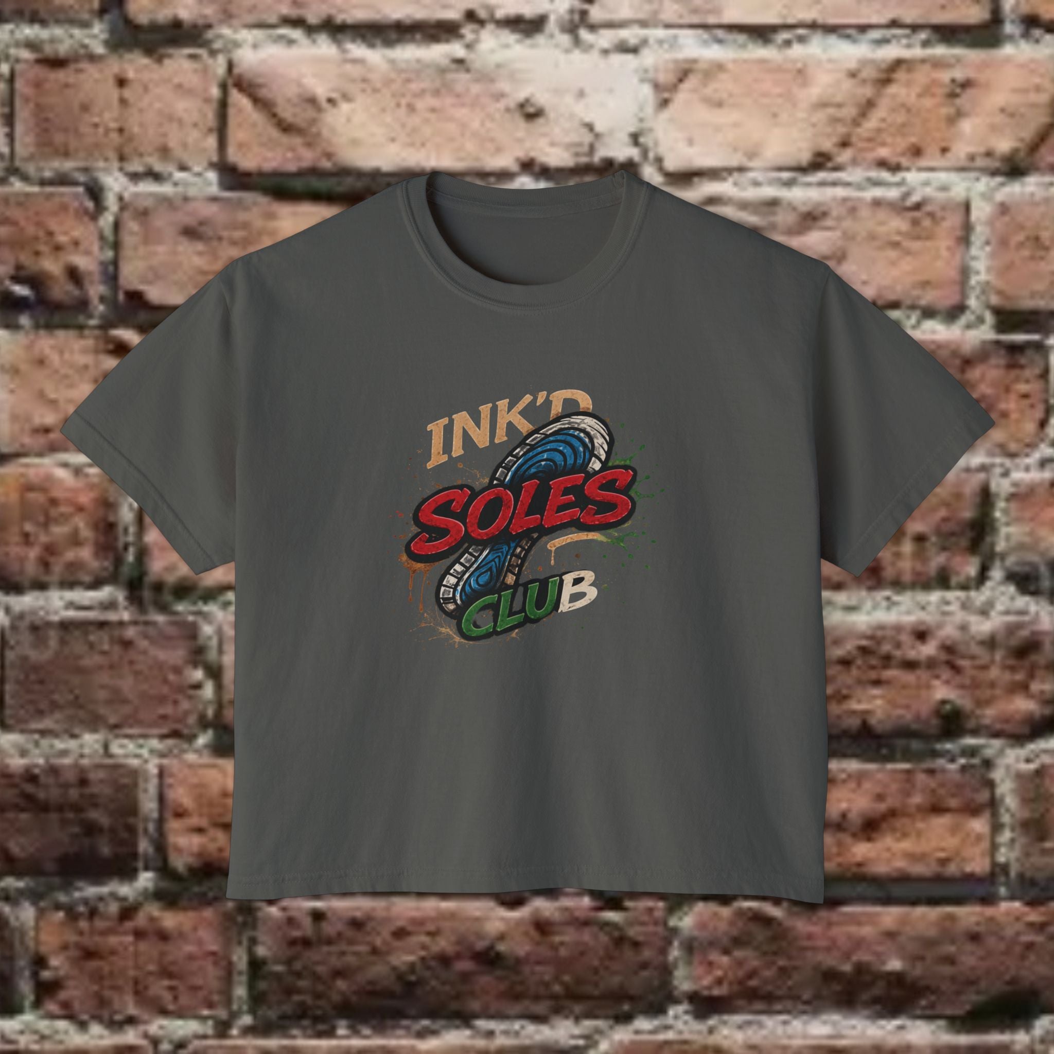 Ink'd Soles Club | Women's Boxy Tee
