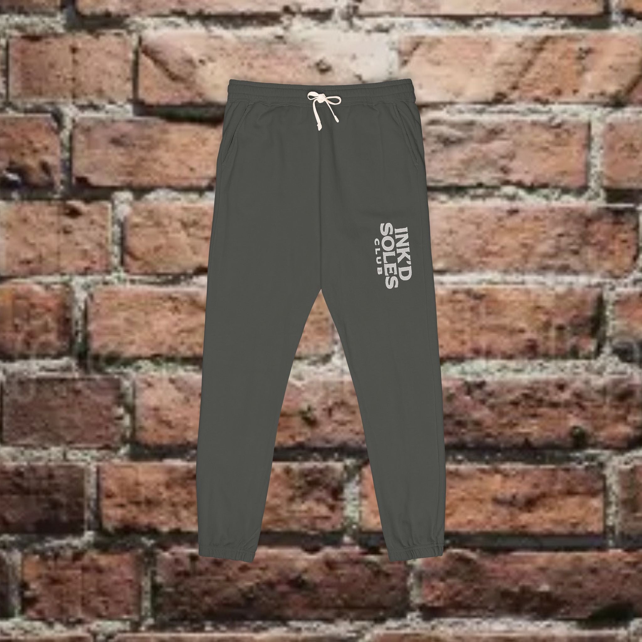 Ink’d Soles Club | Graphic Sweatpants — 'Good Vibes Only'