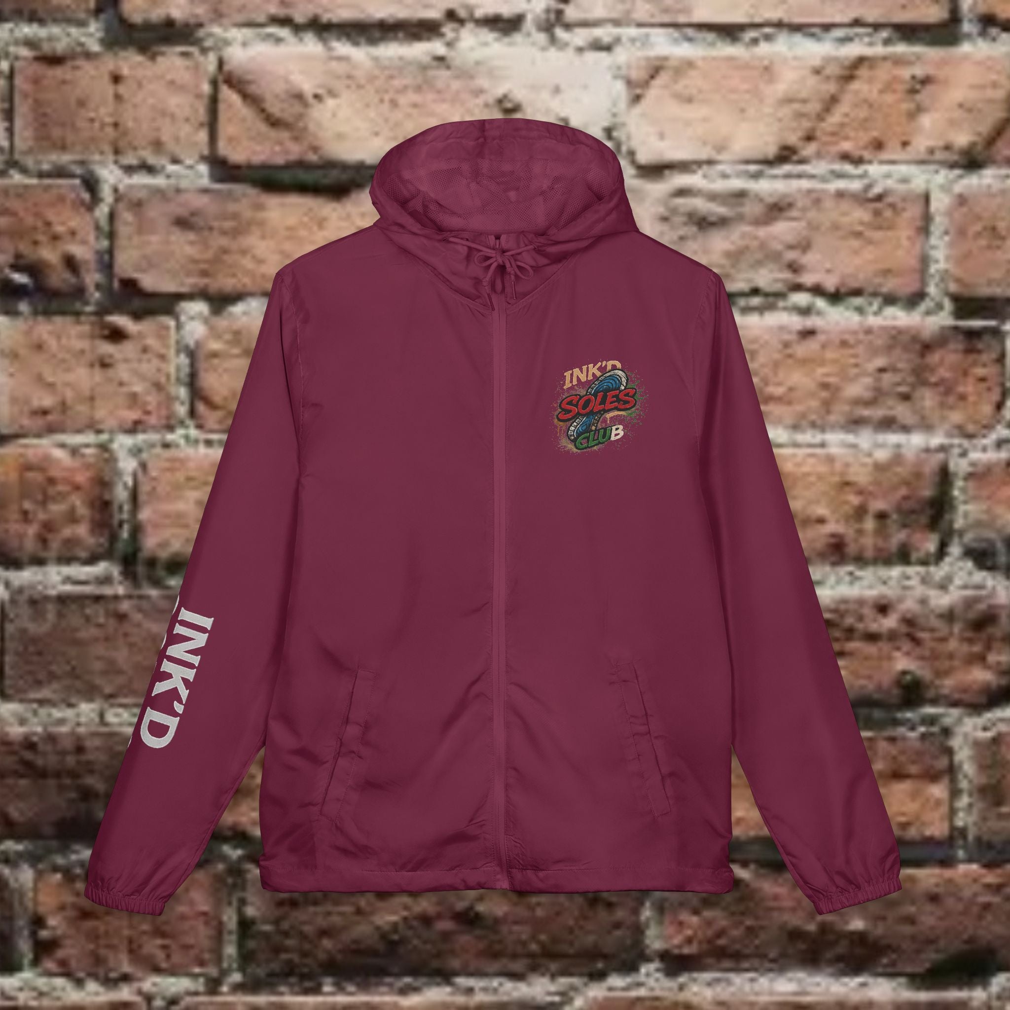 Ink’d Soles Club | Vintage Skate Crew Windbreaker Jacket