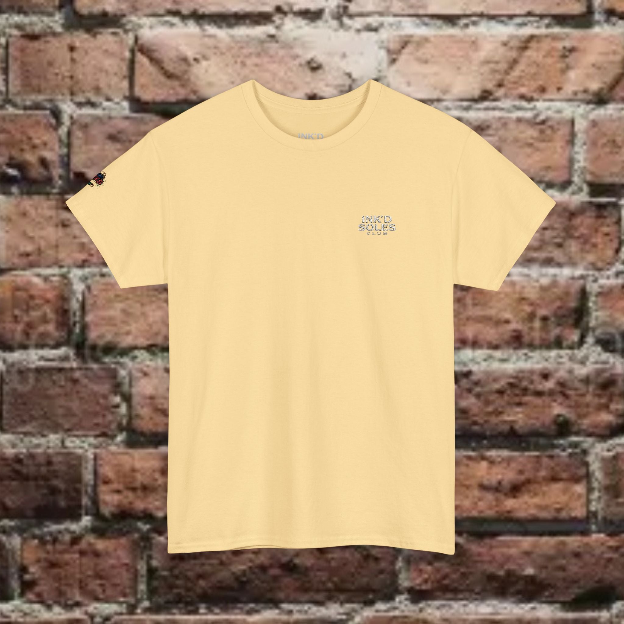 Ink’d Soles Club Minimal Pocket Tee — Tiny Chest Logo