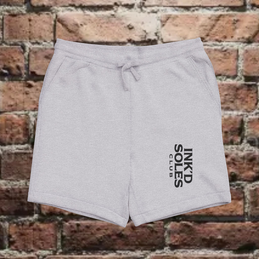 Ink'd Soles Club | Embroidered Fleece Sweatshorts