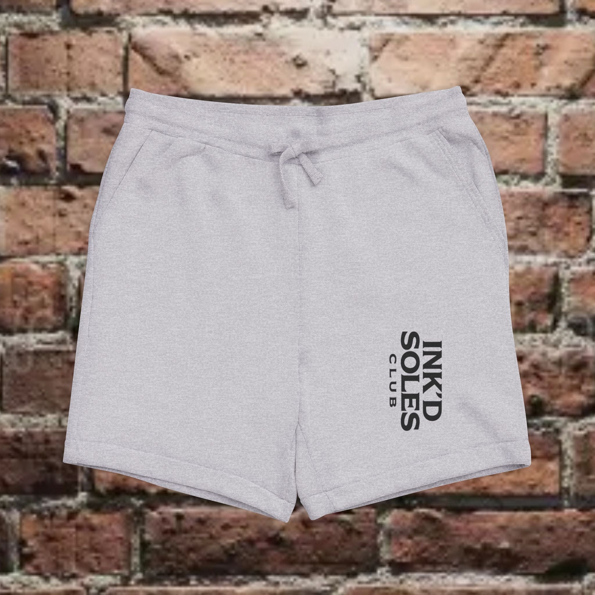 Ink'd Soles Club | Embroidered Fleece Sweatshorts