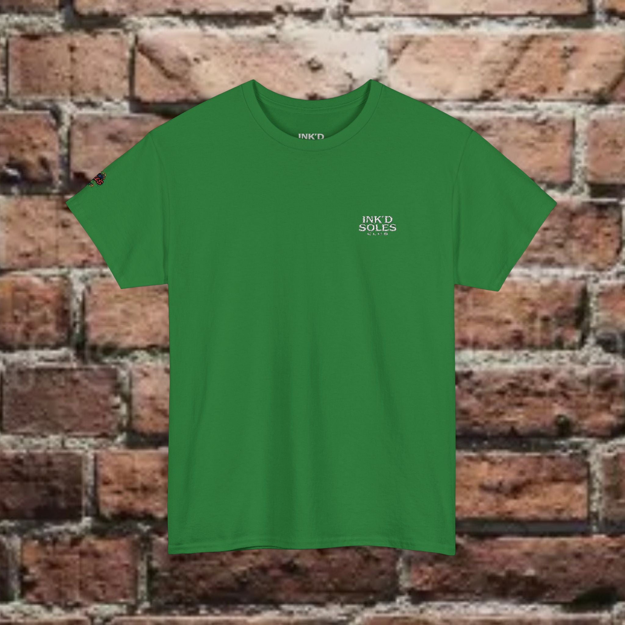 Ink’d Soles Club Minimal Pocket Tee — Tiny Chest Logo