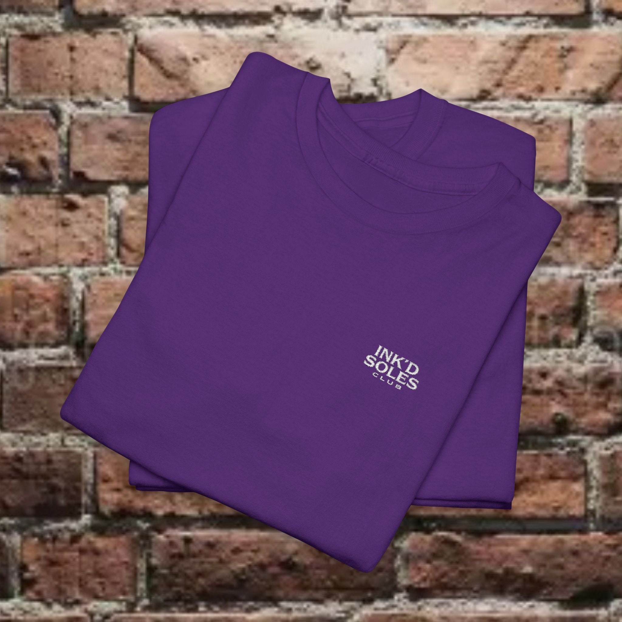 Ink’d Soles Club Minimal Pocket Tee — Tiny Chest Logo