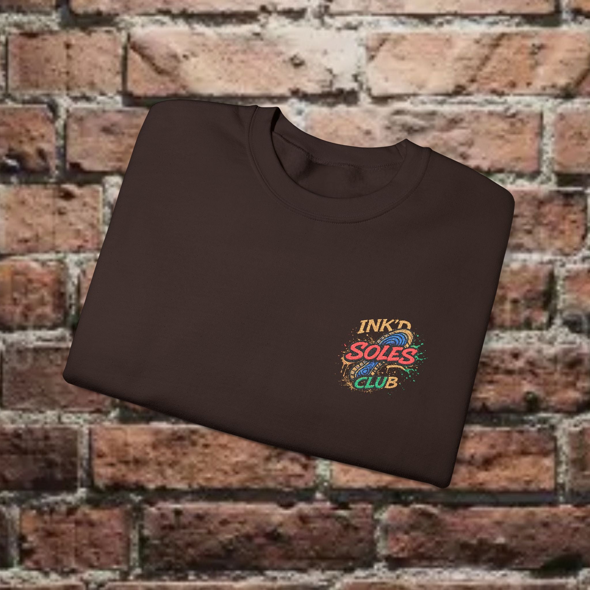 Ink'd Soles Club Logo | Crewneck Sweatshirt