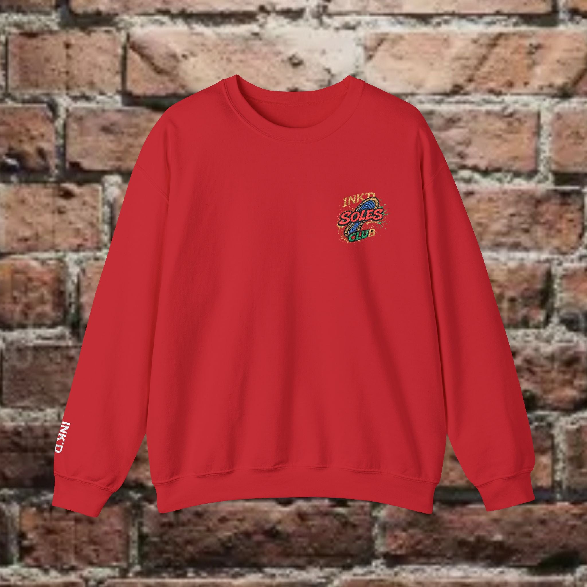 Ink'd Soles Club Logo | Crewneck Sweatshirt