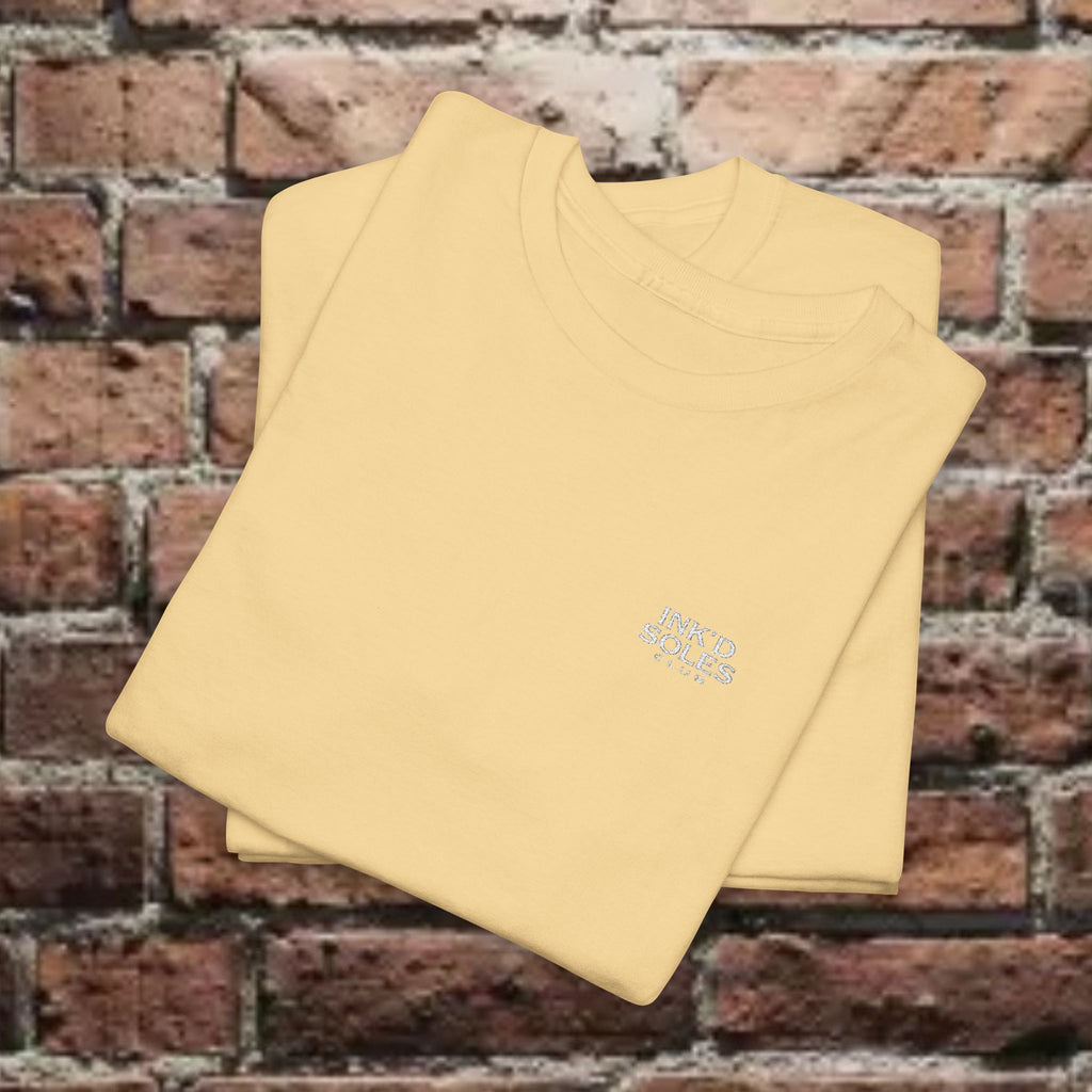Ink’d Soles Club Minimal Pocket Tee — Tiny Chest Logo