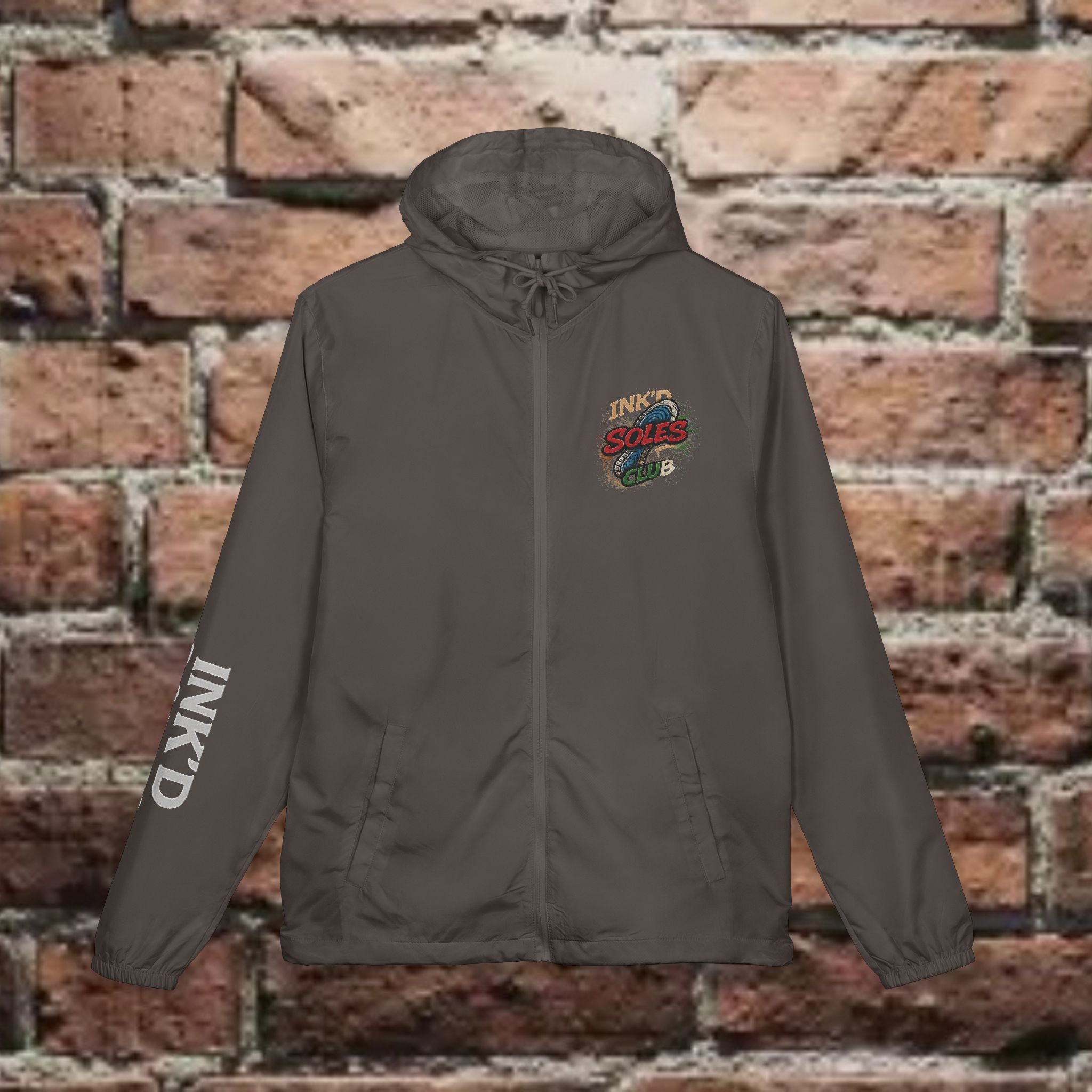 Ink’d Soles Club | Vintage Skate Crew Windbreaker Jacket