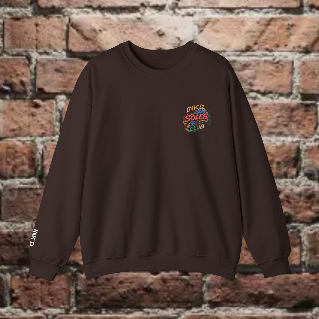 Ink'd Soles Club Logo | Crewneck Sweatshirt