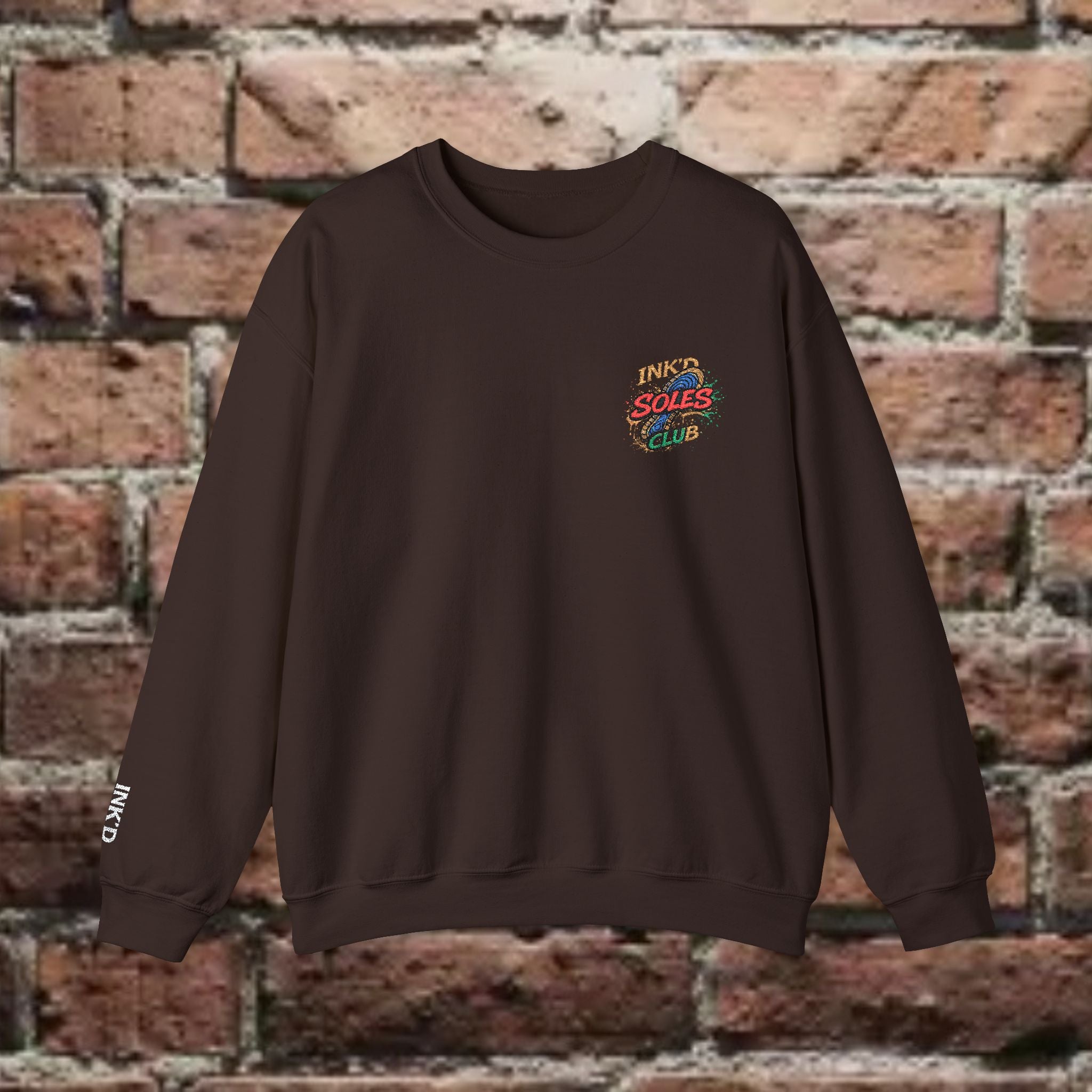 Ink'd Soles Club Logo | Crewneck Sweatshirt