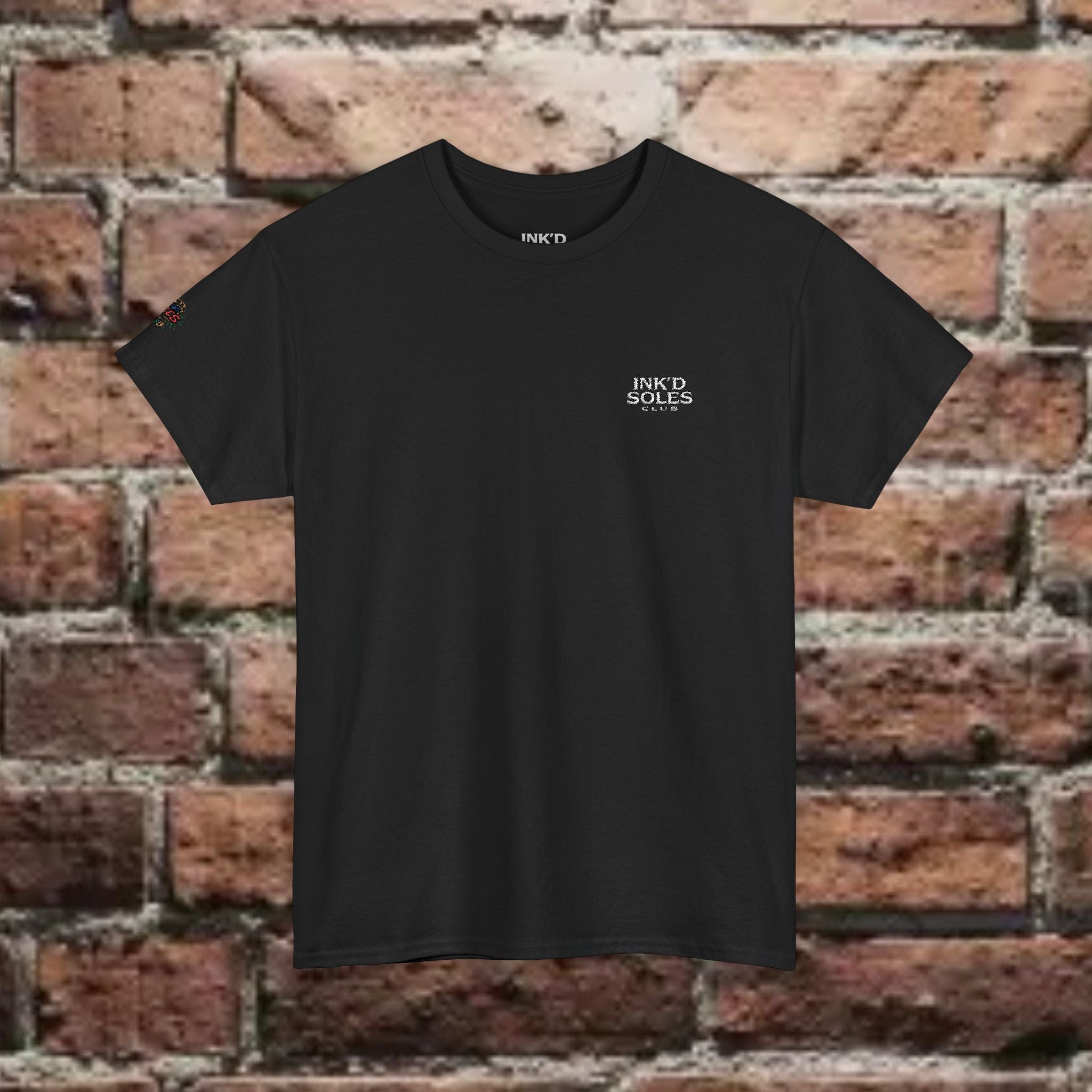 Ink’d Soles Club Minimal Pocket Tee — Tiny Chest Logo