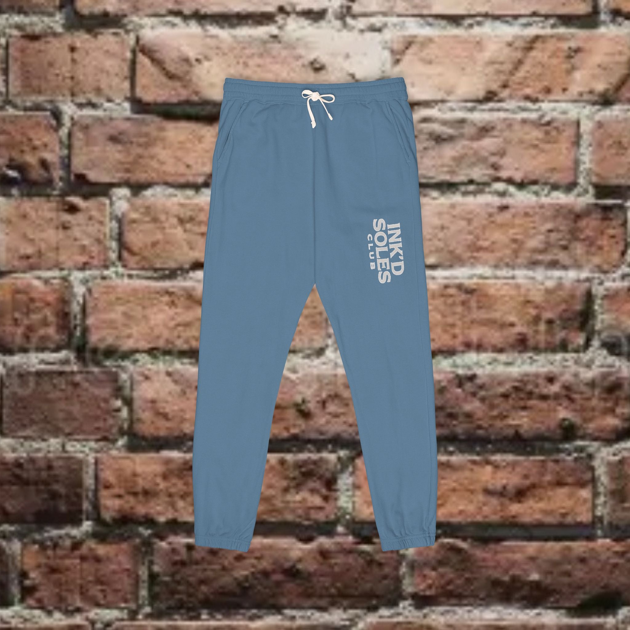 Ink’d Soles Club | Graphic Sweatpants — 'Good Vibes Only'