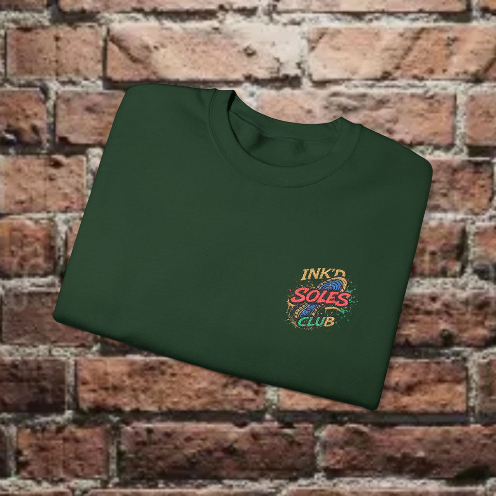 Ink'd Soles Club Logo | Crewneck Sweatshirt