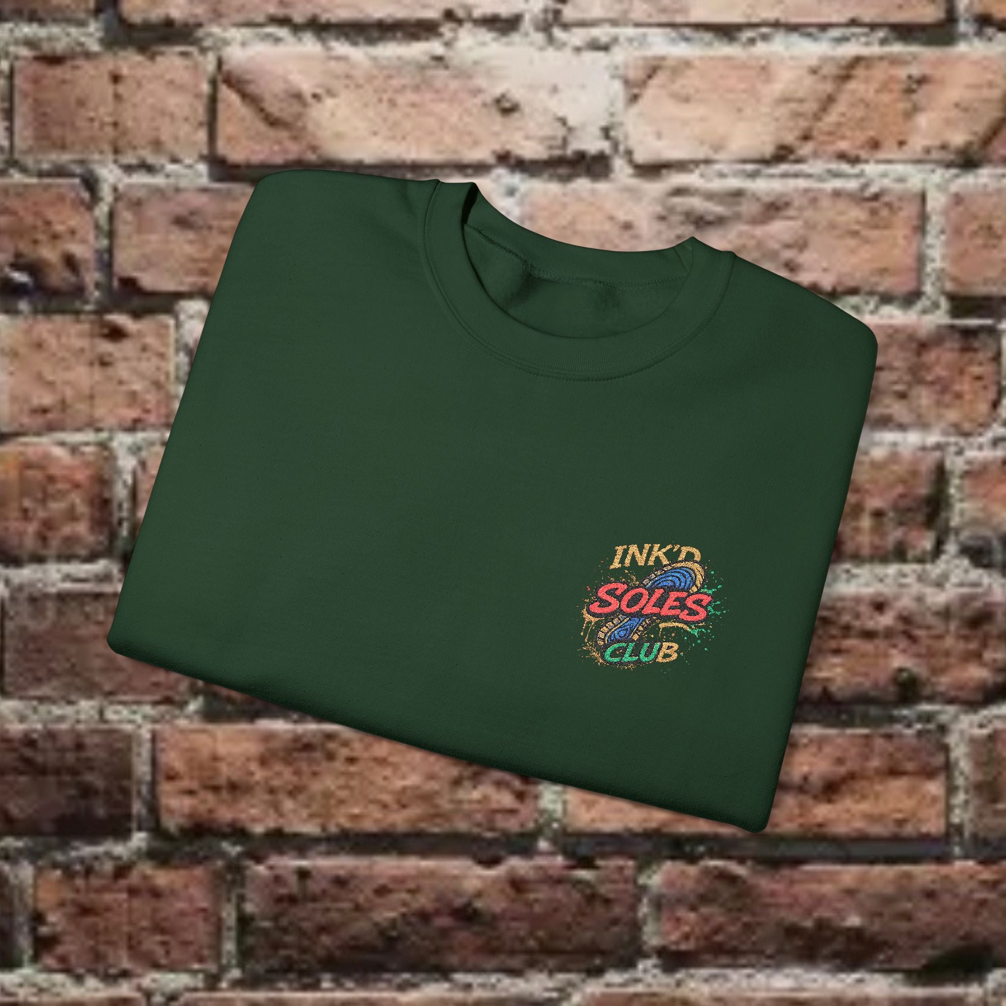 Ink'd Soles Club Logo | Crewneck Sweatshirt