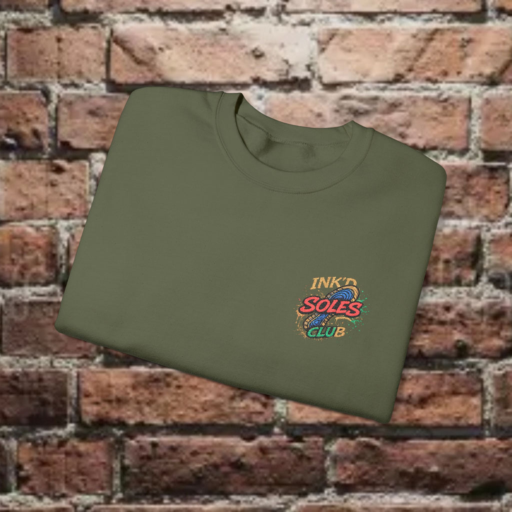 Ink'd Soles Club Logo | Crewneck Sweatshirt
