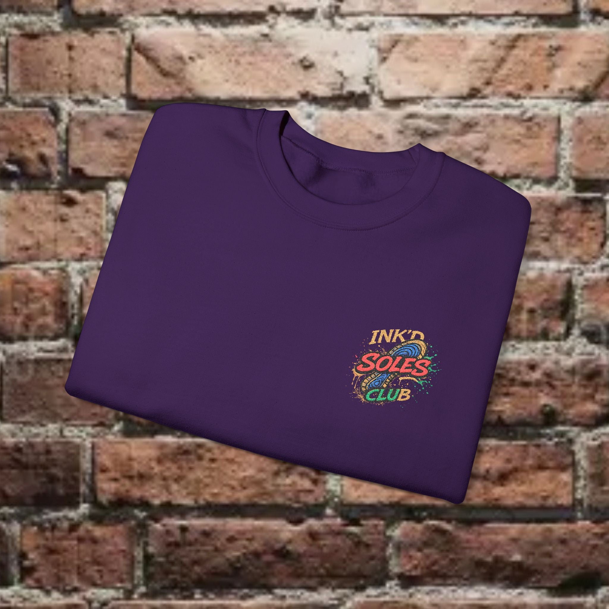 Ink'd Soles Club Logo | Crewneck Sweatshirt
