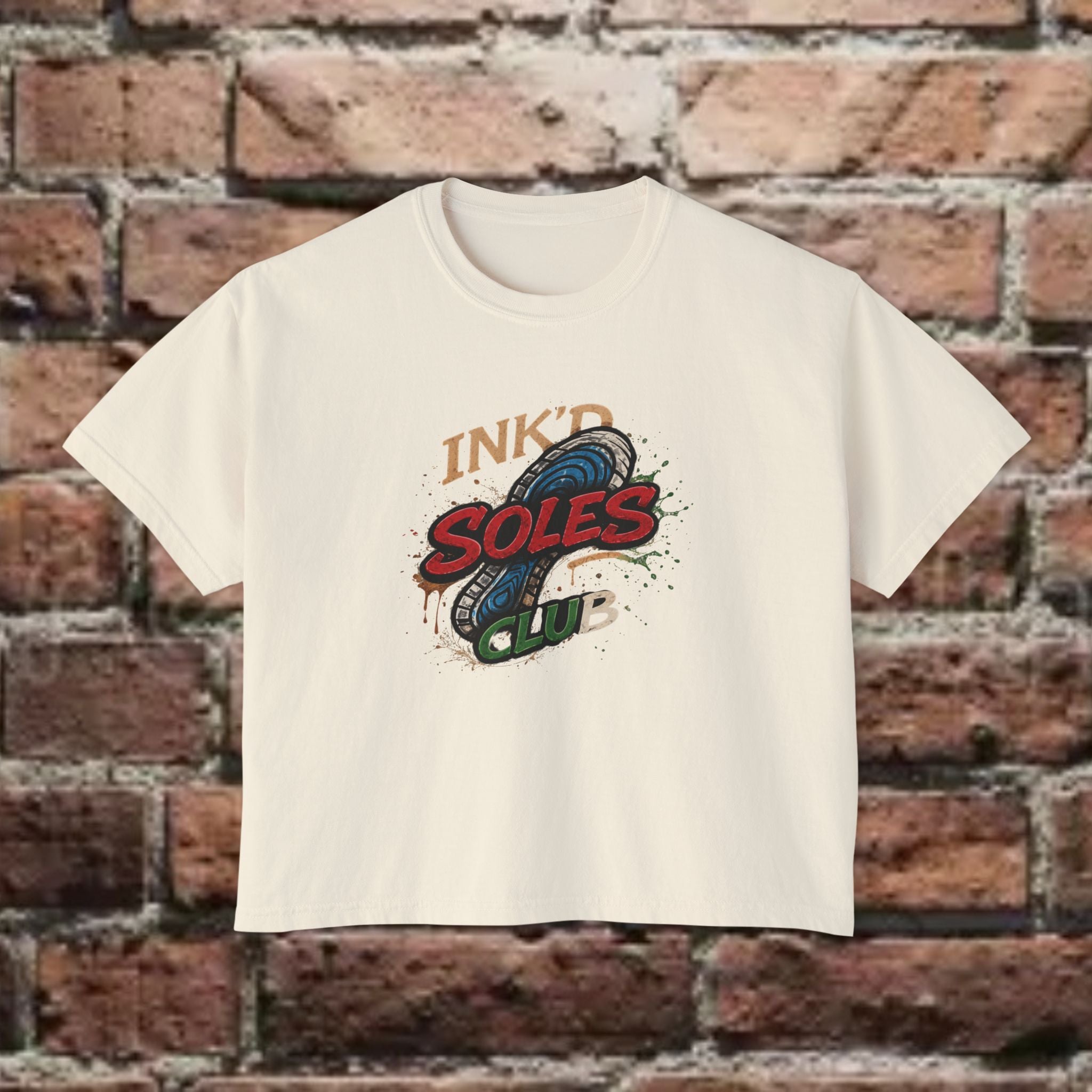 Ink'd Soles Club | Women's Boxy Tee