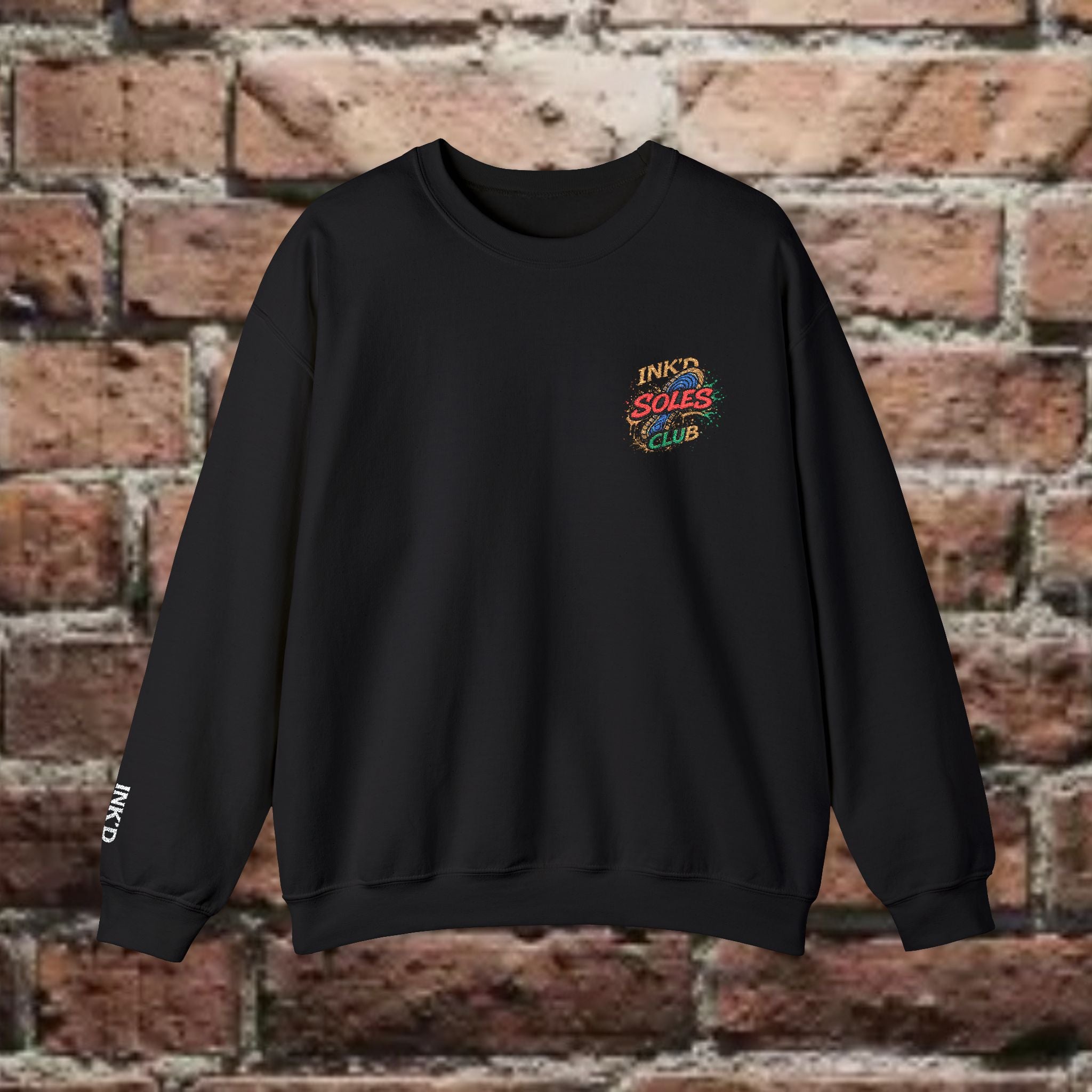 Ink'd Soles Club Logo | Crewneck Sweatshirt