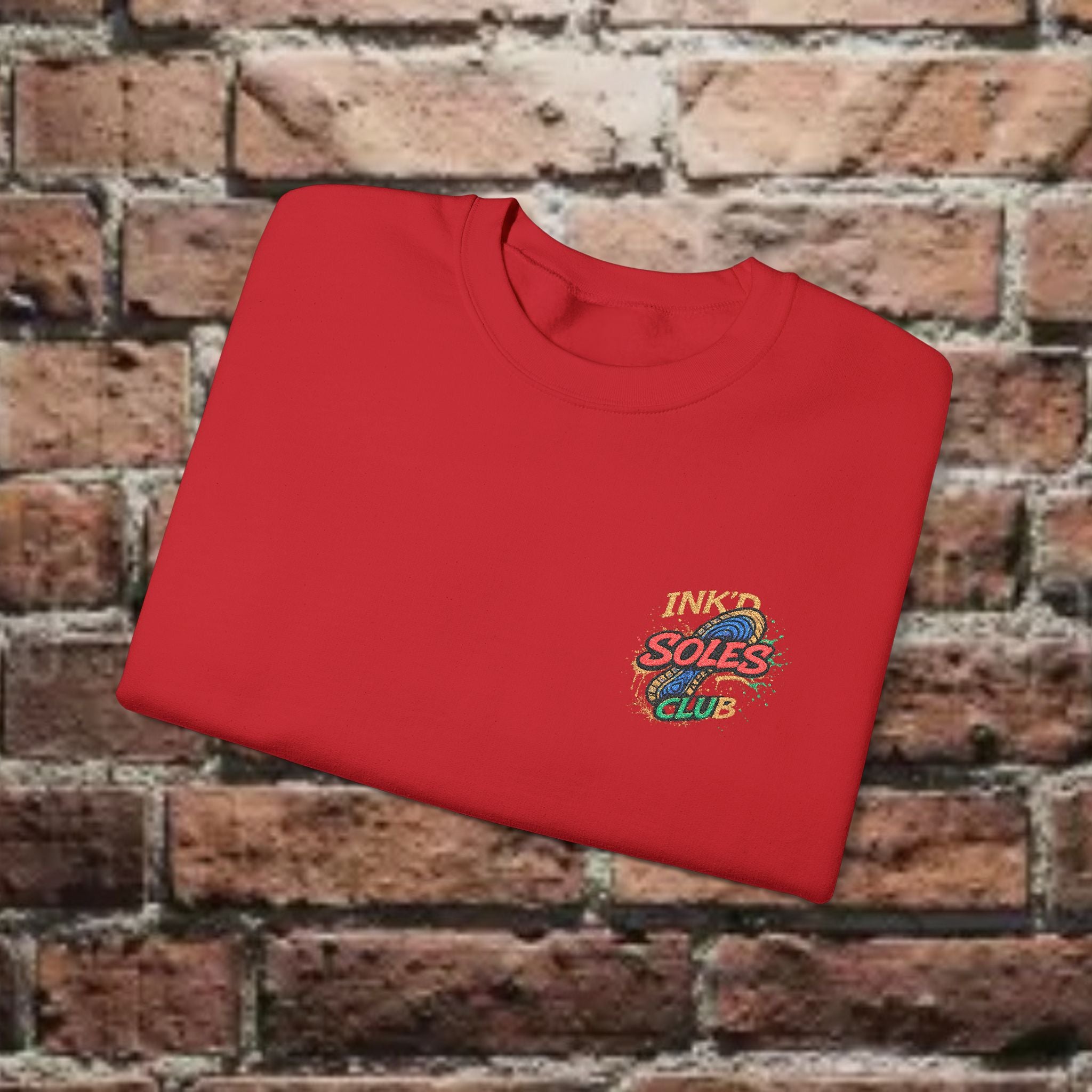 Ink'd Soles Club Logo | Crewneck Sweatshirt