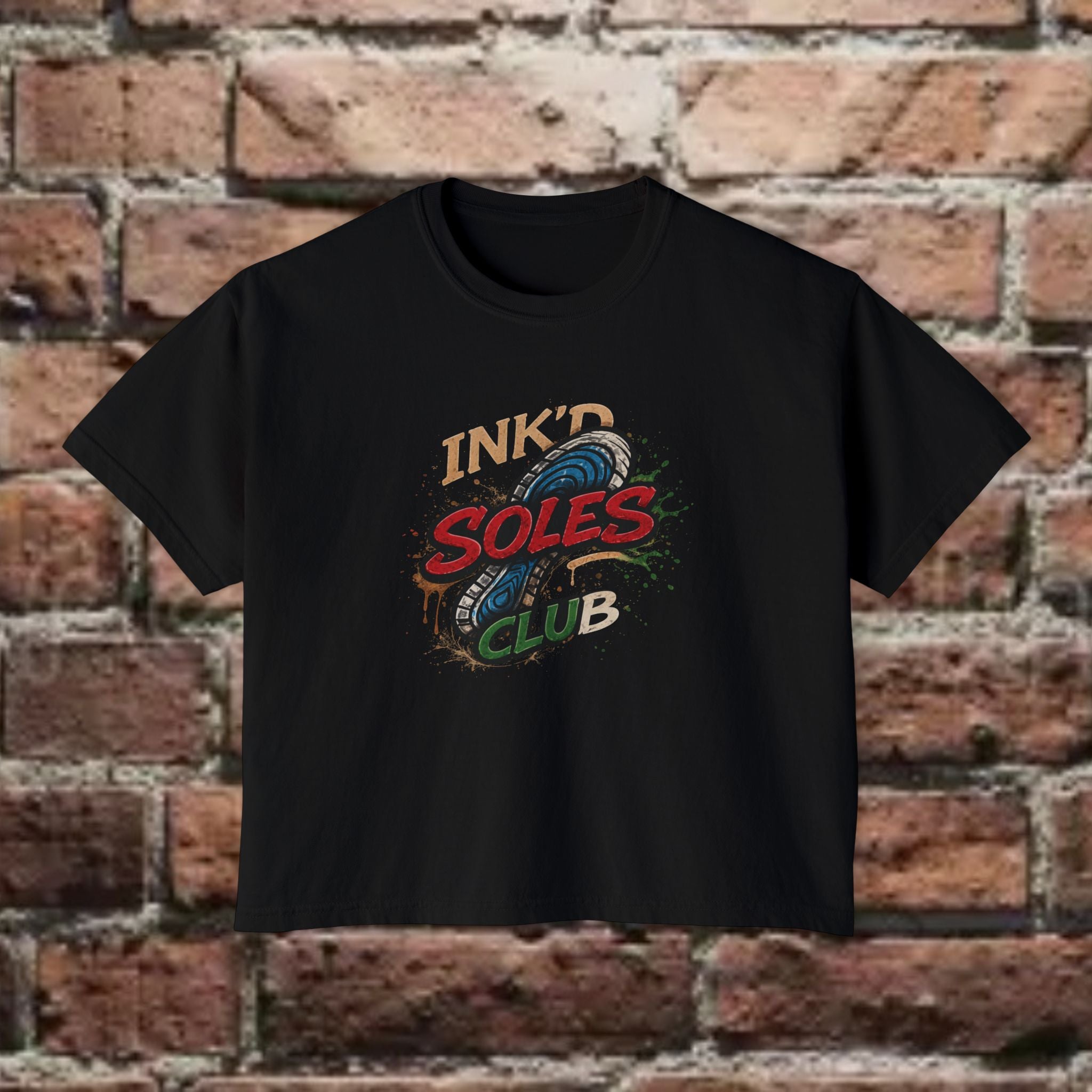 Ink'd Soles Club | Women's Boxy Tee